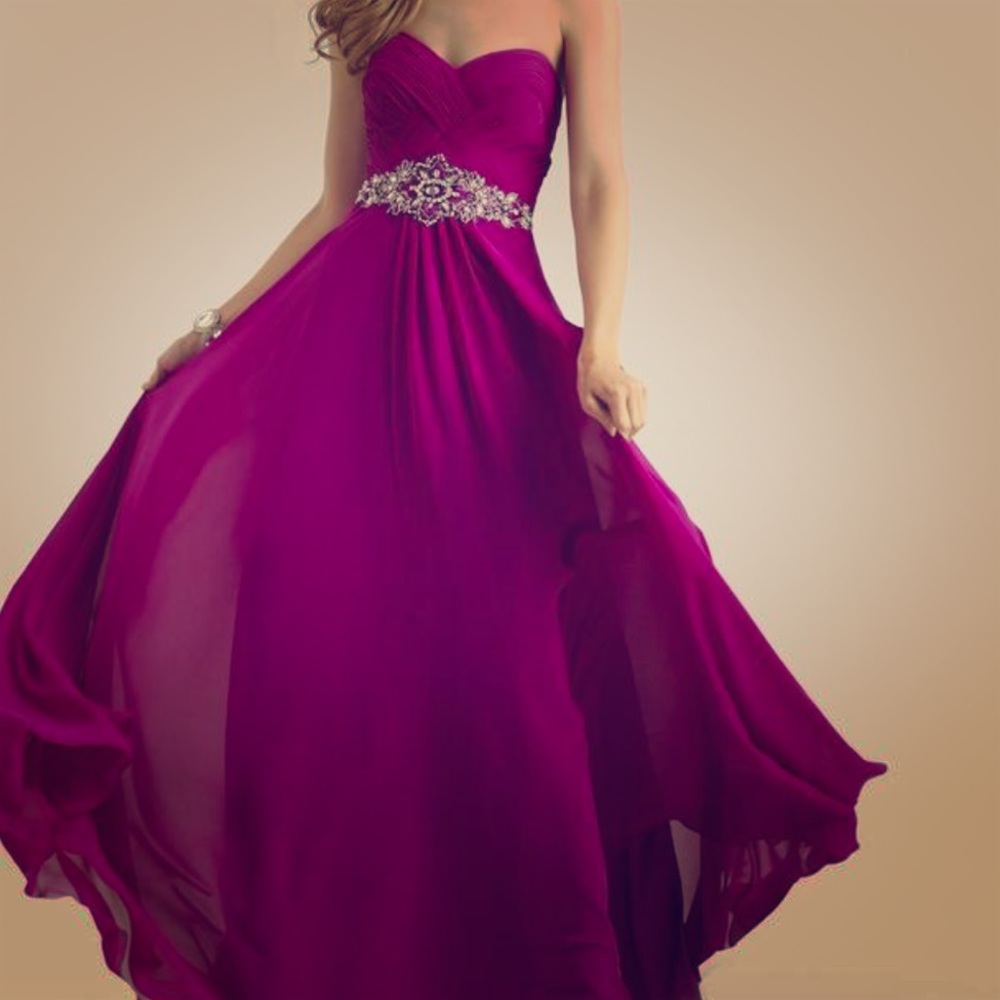 Clarisse Plumberry Prom Dress